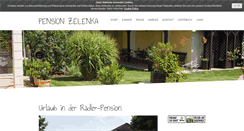 Desktop Screenshot of pension-zelenka.at